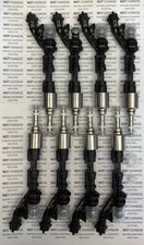 Set of 8 BRAND NEW OEM Bosch Injectors, Land Rover 5.0L V8 2010-17 0261500298