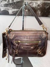 Versace JEANS Couture Brown Small Leather Handbag