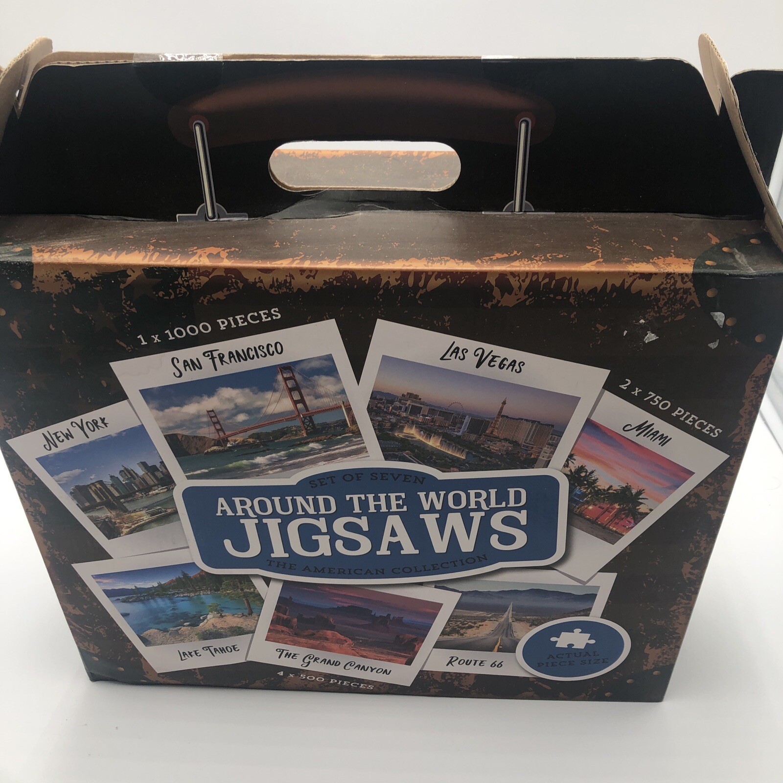 Professor Puzzle Around The World Jigsaws Puzzle 7 Puzzles In One New