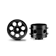 Staffs STAFFS265 Radical Aluminum Wheels 16.9 x 10mm Black 1:32 Part
