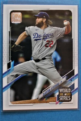 2021 Topps Series CLAYTON KERSHAW #179 (2020 World Series Highlights) 