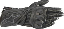 GUANTI PELLE MOTO ALPINESTARS SP-8 V3 CERTIFICATO CE BLACK