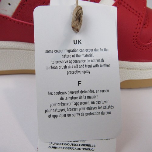 Scarpe da basket Adidas Break Start unisex uomo 8 donna 9 rosso bianco nuove - Foto 13 di 20