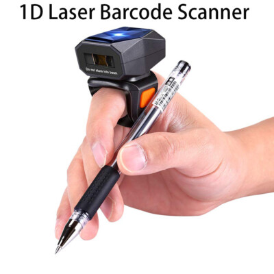 Eyoyo 2D Ring Barcode Scanner Wireless Warehouse Store Phone PC QR Code Reader