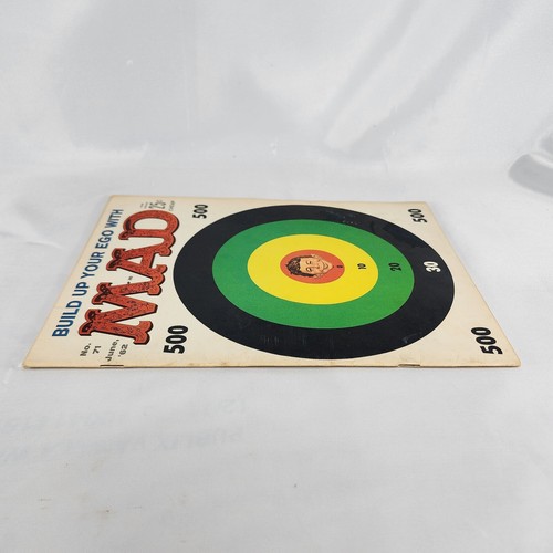 MAD Magazine Issue 71 June 1962 Iconic Dart Board Cover Kelly Freas Stalin Ec - Imagen 3 de 5