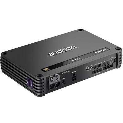Audison Forza AFM1.7BIT 1200W RMS Monoblock Amplifier 7-Channel DSP AFM17BIT