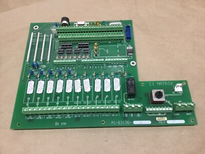 CI Matrix A1-63136-2 PCB Board Rev F #13Z3