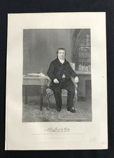 steel engraving Astor John Jacob NY Public Library Waldorf-Astoria 2 America 250
