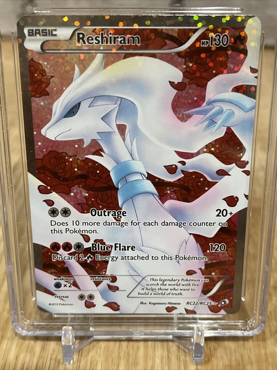 FULL ART Reshiram Legendary Treasures Radiant RC22/RC25 Pokemon