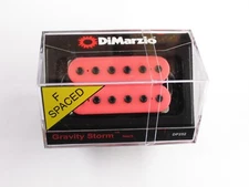 DiMarzio F-Spaced Gravity Storm Neck Humbucker Pink W/Black Poles DP 252