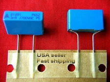 4 pcs - .0039uf (0.0039uf, 3.9nf) 250v (700v AC) 5% film caps