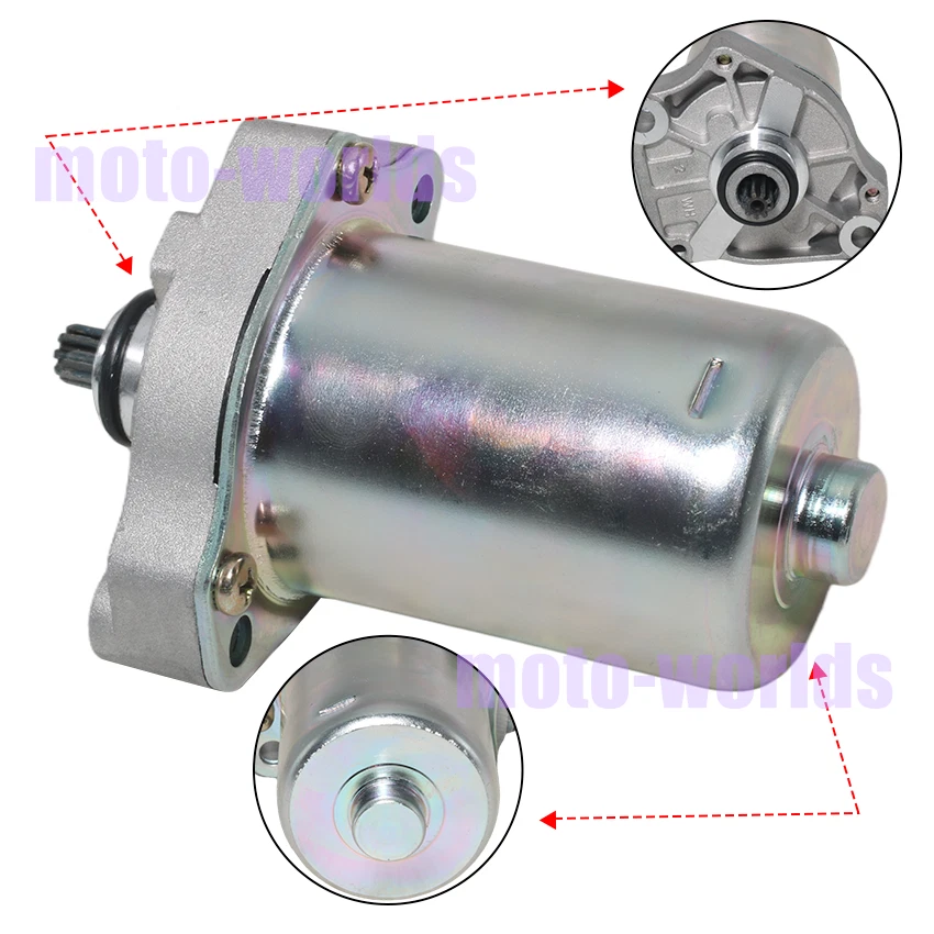 NEW STARTER MOTOR for Honda 31210-GFM-972 NHX110 Lead 2008 / NHX110 Elite 2010 - Imagem 2 de 4