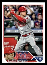 2023 Topps Series 2  #398 Dalton Guthrie Philadelphia Phillies