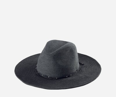 San Diego Hat Co 100% Wool Black Wide Brim Rancher Hat Medium San Diego Hat 139188 Women main image 4