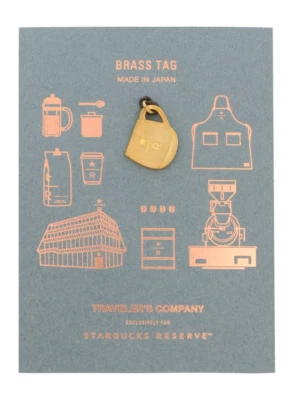TRAVELER'S COMPANY TRAVELER'S notebook Starbucks Reserve Roastery Tokyo Brass Tag Mug