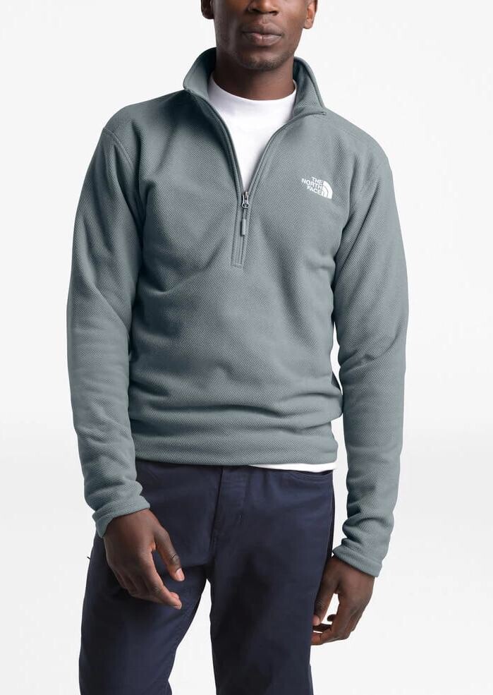 north face half zip pullover