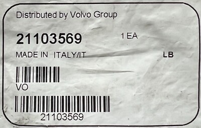 21103569 GENUINE VOLVO RUBBER MOULDING OEM - NEW | eBay 