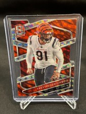 2024 Panini Spectra Trey Hendrickson Orange Die Cut SP #27 #15/15 Bookend Color