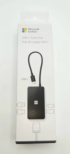 Microsoft Surface USB C Travel Hub - Black - Brand NEW - Never Opened