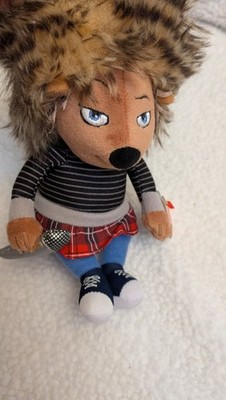  TY Beanie Babies Ash Hedgehog 7'' Plush Stuffed Animal 2017 Sing 2 Toy NEW