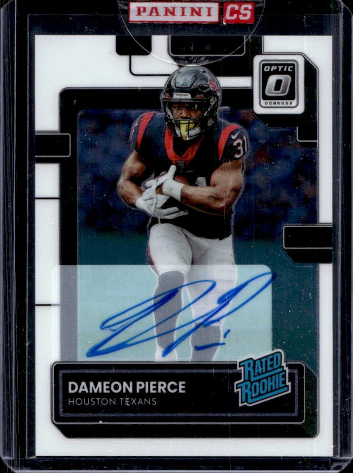 Dameon Pierce Panini Donruss Optic #240 Autograph