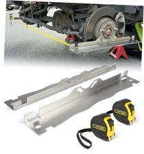 Heavy Duty Toe Alignment Tool Plates with Tape Measures, Upgrade Stainless 