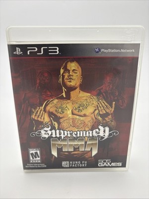 Supremacy MMA (Sony PlayStation 3, 2011) CIB