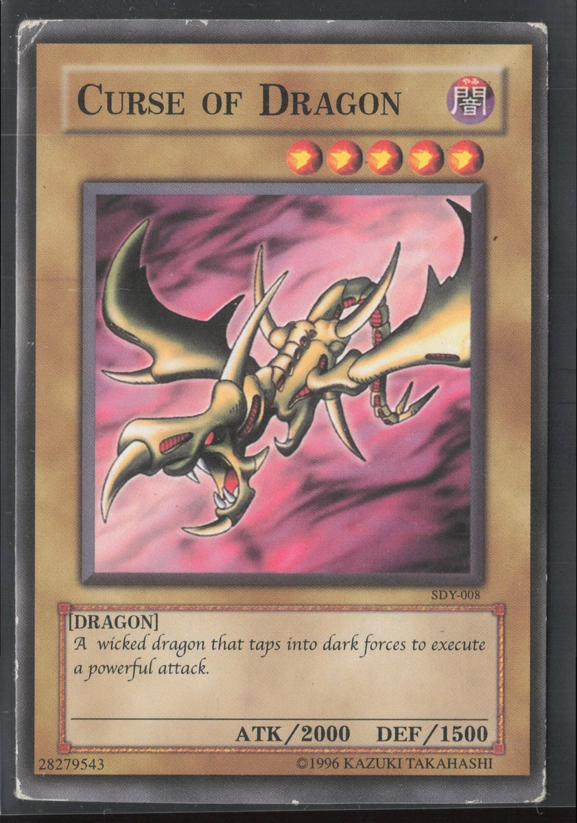 Yugioh Curse Of Dragon for sale | eBay