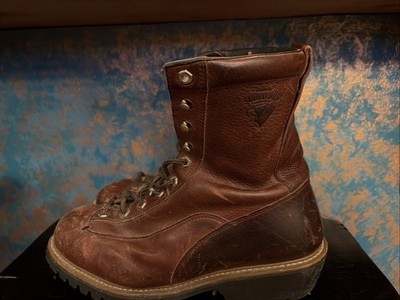 brown Irish Setter Survivor Series leather work boots Size 12xw 