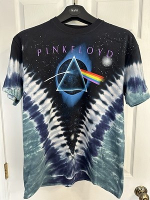 Liquid Blue Pink Floyd Dark Side Of The Moon T Shirt  Large Tie Dye  TEST PRINT 