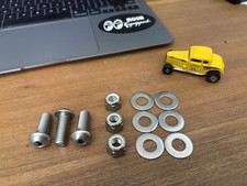 1932 Ford Gas Tank Bolts - Button Head Stainless Steel - Pack Of 3 - No Rust