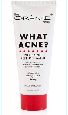 The Crème Shop What Acne? Purifying Peel-Off Mask, 3.38 oz