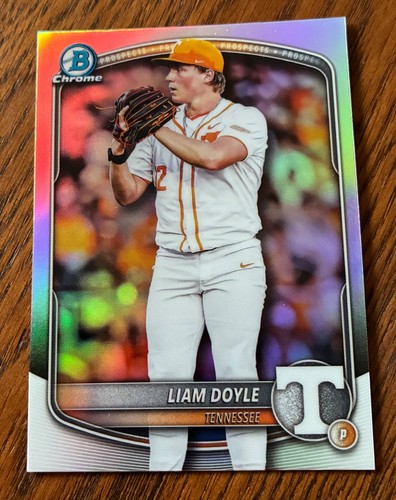 Liam Doyle [College Variation] #BDC-12 2025 Bowman Draft Chrome card