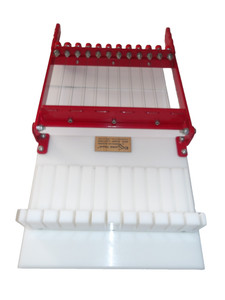 RED SOAP CUTTER CUTS 11 X 1 INCH BARS BY ESSENTIAL DEPOT PRE-OWNED