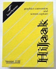 Inset Systems HiJaak Grapics Conversion and Screen Capture v2.02, Big Box 1990