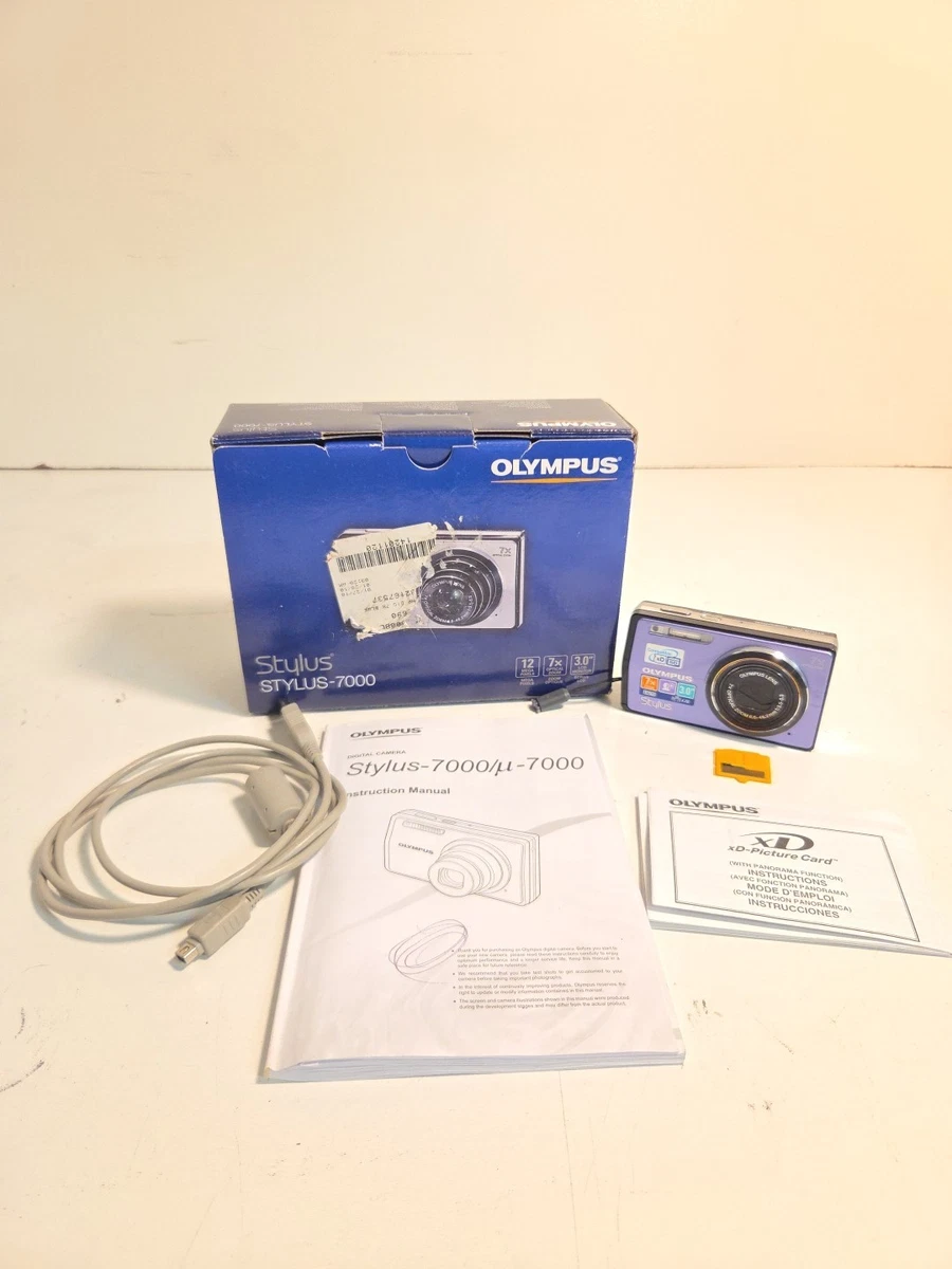 OLYMPUS μ-7050 OLYMPUS Digital Camera μ-7050 BLK 7X 14 MP Zoom HDTV | eBay