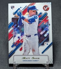 Matt Shaw Refractor Rookie RC 2025 Topps Pristine Chrome Card #227 Chicago Cubs