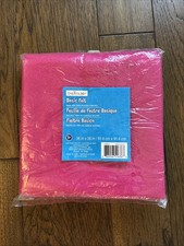 BASIC FELT Magenta Pink 36 x 36" Creatology New in Sealed Package Crafting