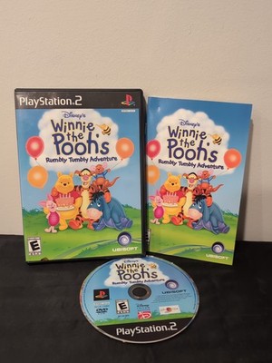 Disney's Winnie the Pooh: Rumbly Tumbly Adventure (Sony PlayStation 2, 2005) CIB