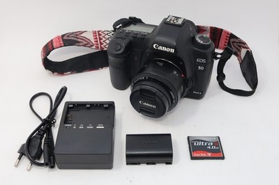 Canon EOS 5D Mark II DSLR Kamera + Objektiv EF 50mm f1.8 II