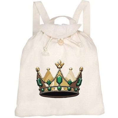 Canvas Rucksack / Backpack ''Royal Crown'' (RK00035351)