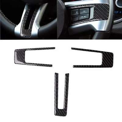 Für Ford Für Mustang Kohlefaser Lenkrad Verkleidung Zubehör 2009 2013