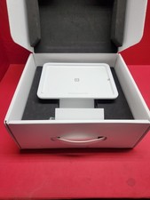 Square Stand IPad POS Swivel Dock White With Power Adapter Cables Base Mod. S089