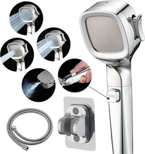 Soffione doccia camper camper con interruttore on off tubo 60" cromato