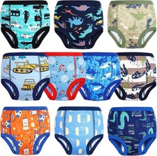 MooMoo Baby Potty Training Underwear 10 Packs Absorbent Training Pants 9T