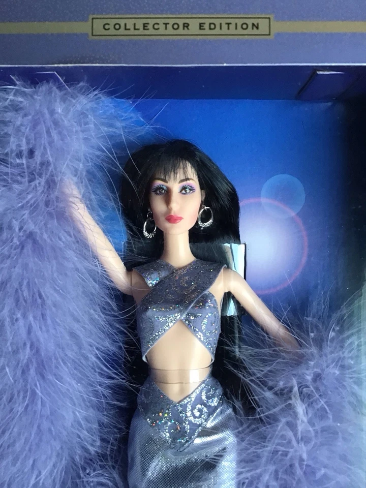 Barbie Cher Timeless Treasures Doll 2001 edición de coleccionista moda Bob Mackie Foto 2 de 4