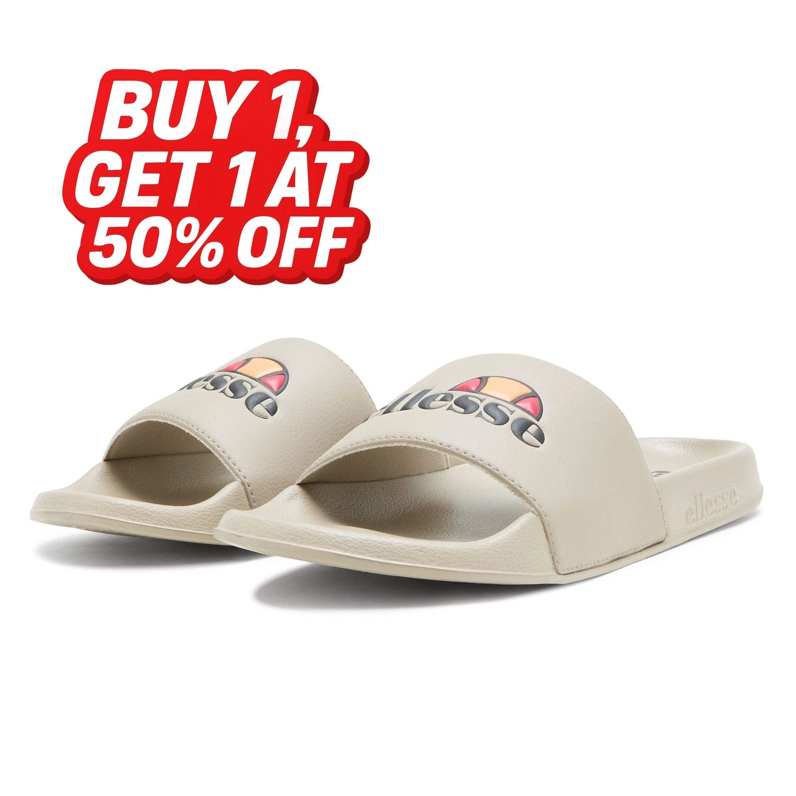 Ellesse Men’s Sliders Logo Pool Slides Como Slide Light Khaki
Opens in a new window or tab