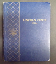 1941-67 LINCOLN ONE CENT COLLECTION UNITED STATES OF AMERICA .01¢ US COIN BOOK