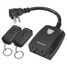 DEWENWILS Wireless Remote Control Outlet Outd...