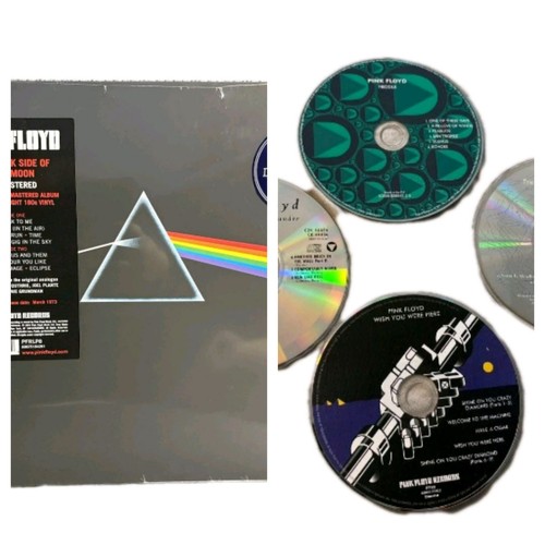 Pink Floyd "Dark Side Of The Moon" Vinyl/LP Remastered SEALED & 4 Pink Floyd CDs